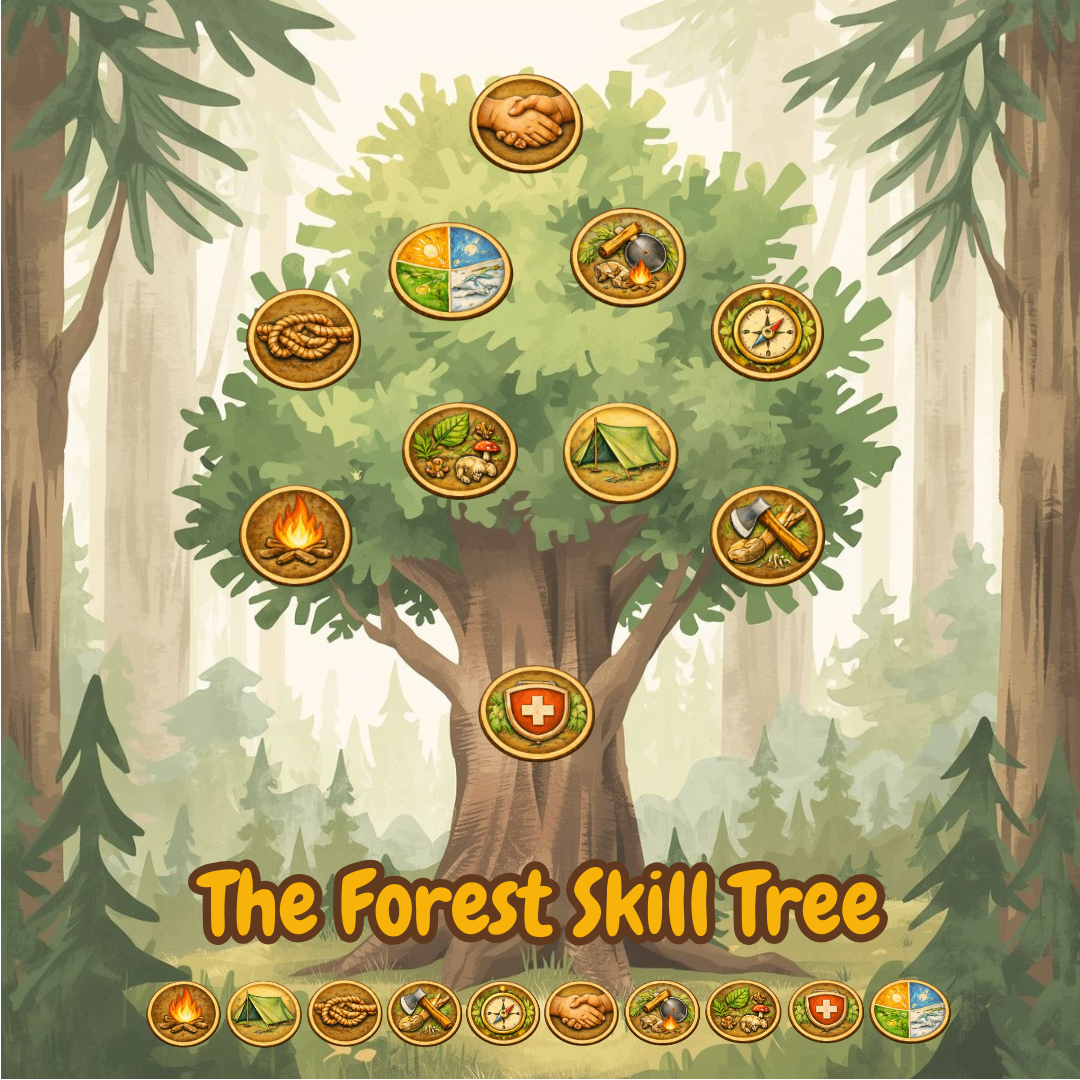 Forest School skill tree